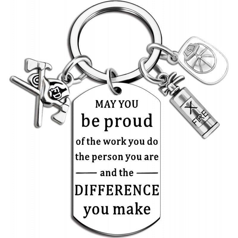 Tech Keychain Accessories - Sleutelhanger ter ere van politie, brandweer,