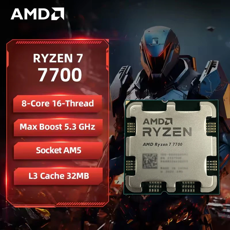 Amd Cpu Ryzen 7 - AMD Ryzen 7 7700 R7 7700