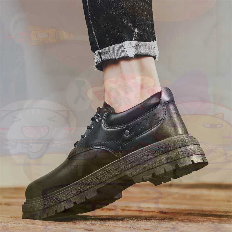 Best Tech Office Accessories - Donker natuurlijk leer Mode-sneakers Tennis Herensneakers