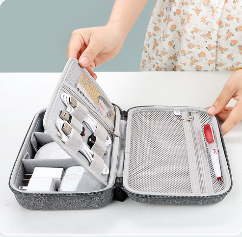 Tech Accessories Hard Case - Draagbare waterdichte EVA harde schaal tech