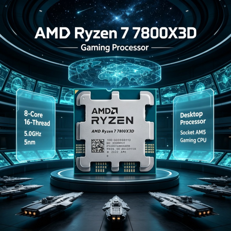 AMD R7 7800X3D Ryzen 7 AM5 CPU - Amd Cpu Ryzen 7 recensie en prijs