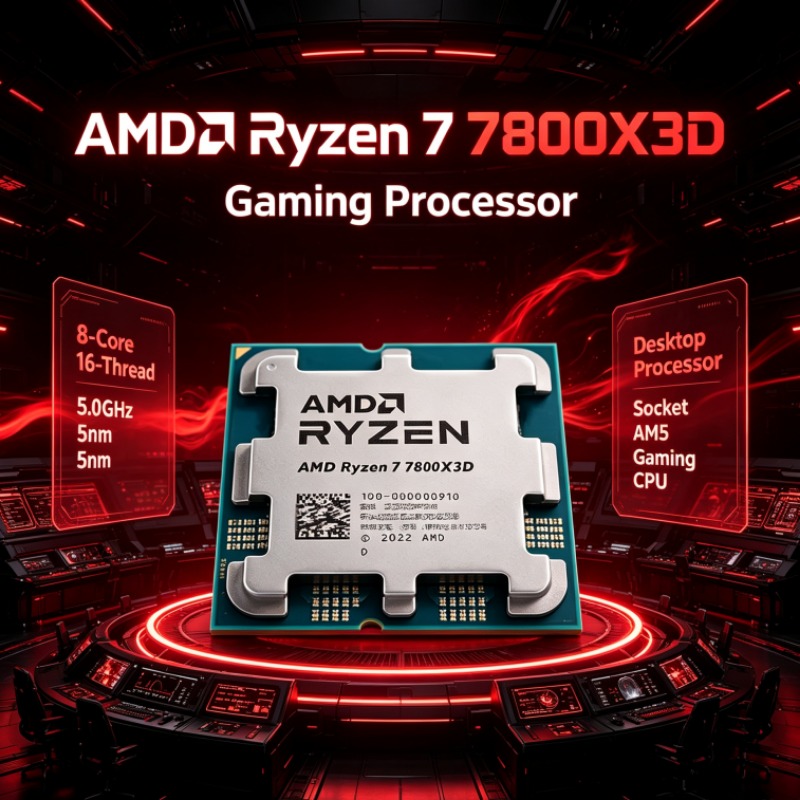AMD Ryzen 7 R7 7800X3D CPU 96M - Amd Cpu Ryzen 7 recensie en prijs