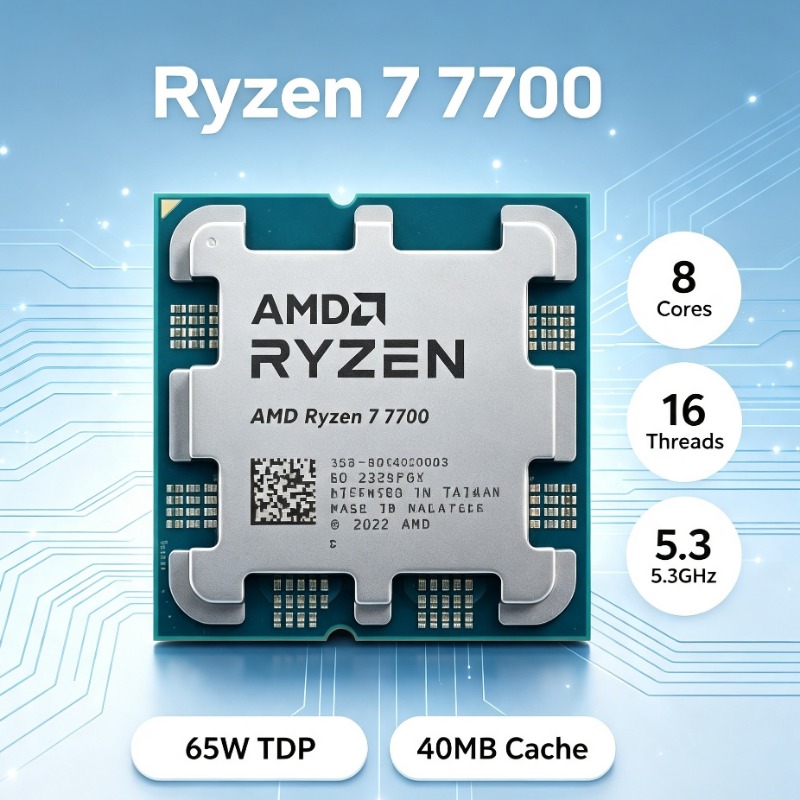 AM5 Socket Gaming Desktop CPU  - Amd Cpu Ryzen 7 recensie en prijs
