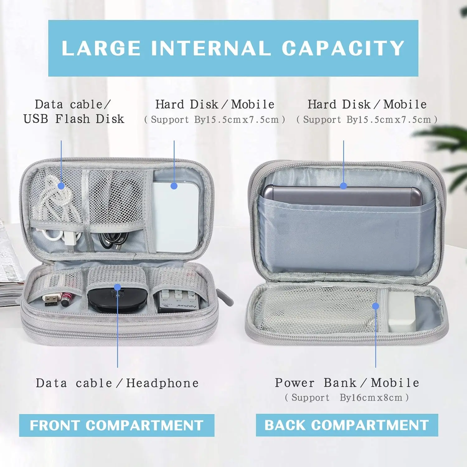 Waterdichte reiskabel-organize - Tech Accessories Hard Case recensie en prijs