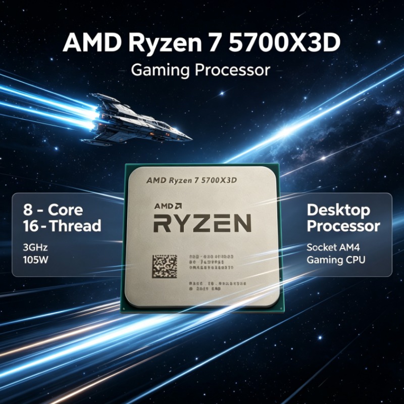 Ryzen 7 5700X3D AMD Socket AM4 - Amd Cpu Ryzen 7 recensie en prijs