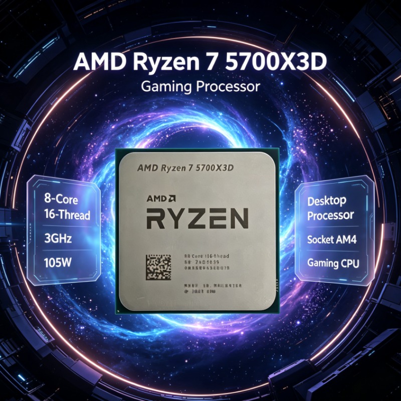 Ryzen 7 5700X3D AMD Socket AM4 - Amd Cpu Ryzen 7 recensie en prijs