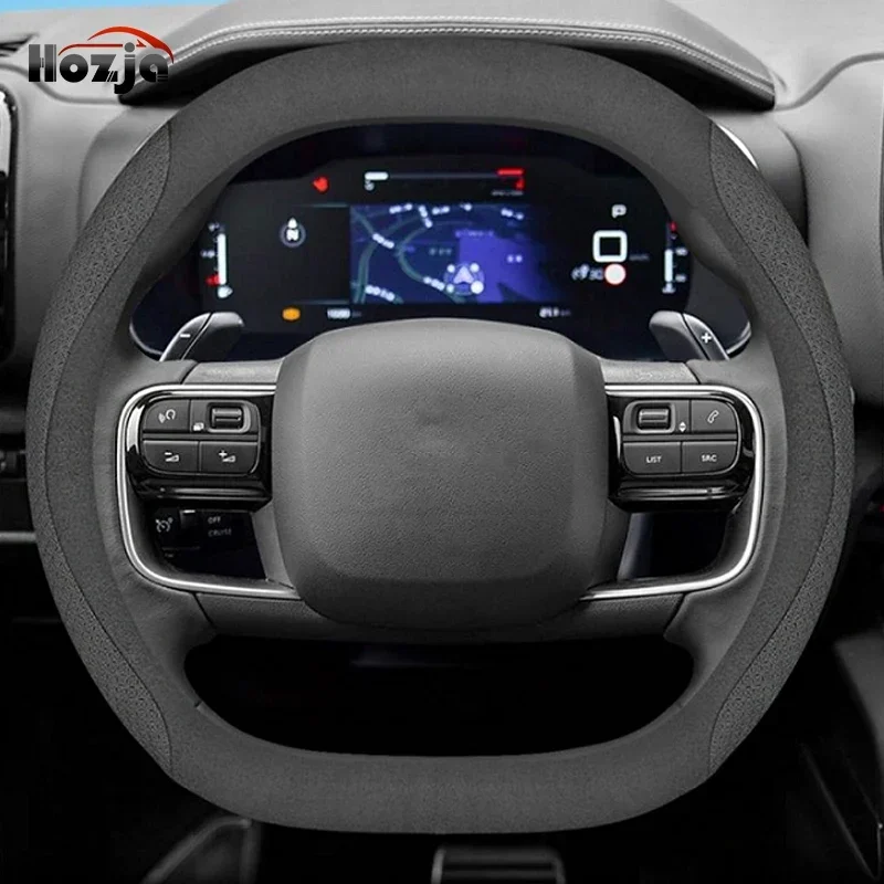 Leather Car Steering Wheel Cov - Tech Accessories Hub recensie en prijs