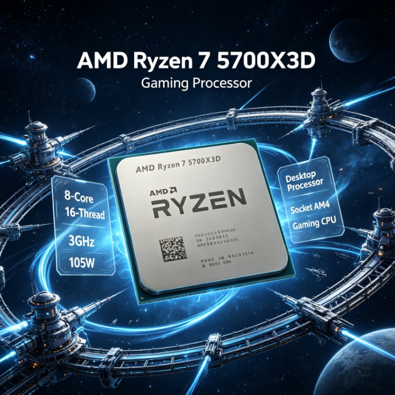 AMD Ryzen 7 5700X3D AM4 Deskto - Amd Cpu Ryzen 7 recensie en prijs