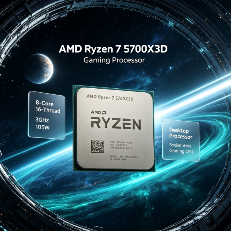 Ryzen 7 5700X3D AMD Desktop CP - Amd Cpu Ryzen 7 recensie en prijs