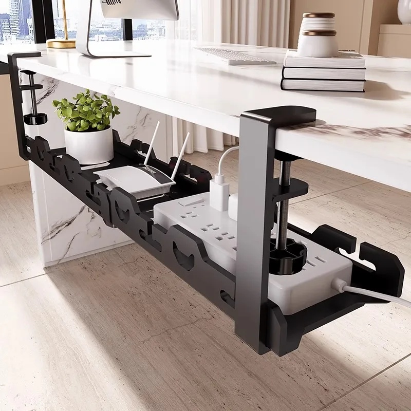 Telescopisch opbergrek onder d - Tech Accessories For Office Desk recensie en prijs