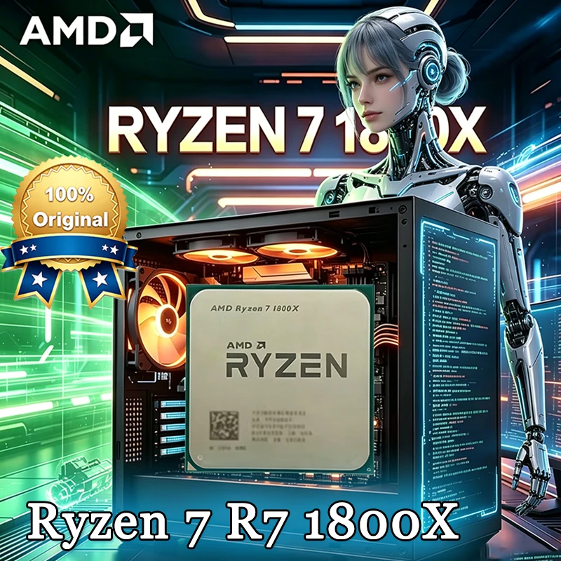 AMD Ryzen 7 1800X CPU R7 1800X - Amd Cpu Ryzen 7 recensie en prijs