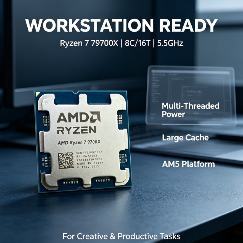 AMD Ryzen 7 9700X computerproc - Amd Cpu Ryzen 7 recensie en prijs