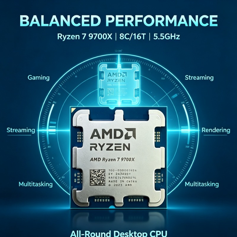 AMD Ryzen 7 9700X computerproc - Amd Cpu Ryzen 7 recensie en prijs