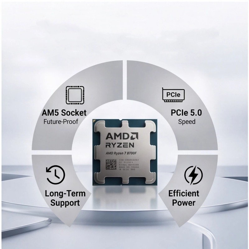 Ryzen 7 8700F Processor 4NM Pr - Amd Cpu Ryzen 7 recensie en prijs